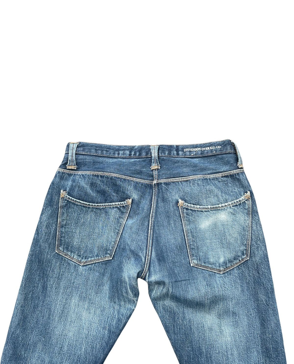 Japanese Brand Stevenson Overall Co Selvedge Denim Size US 31 - 10 Thumbnail