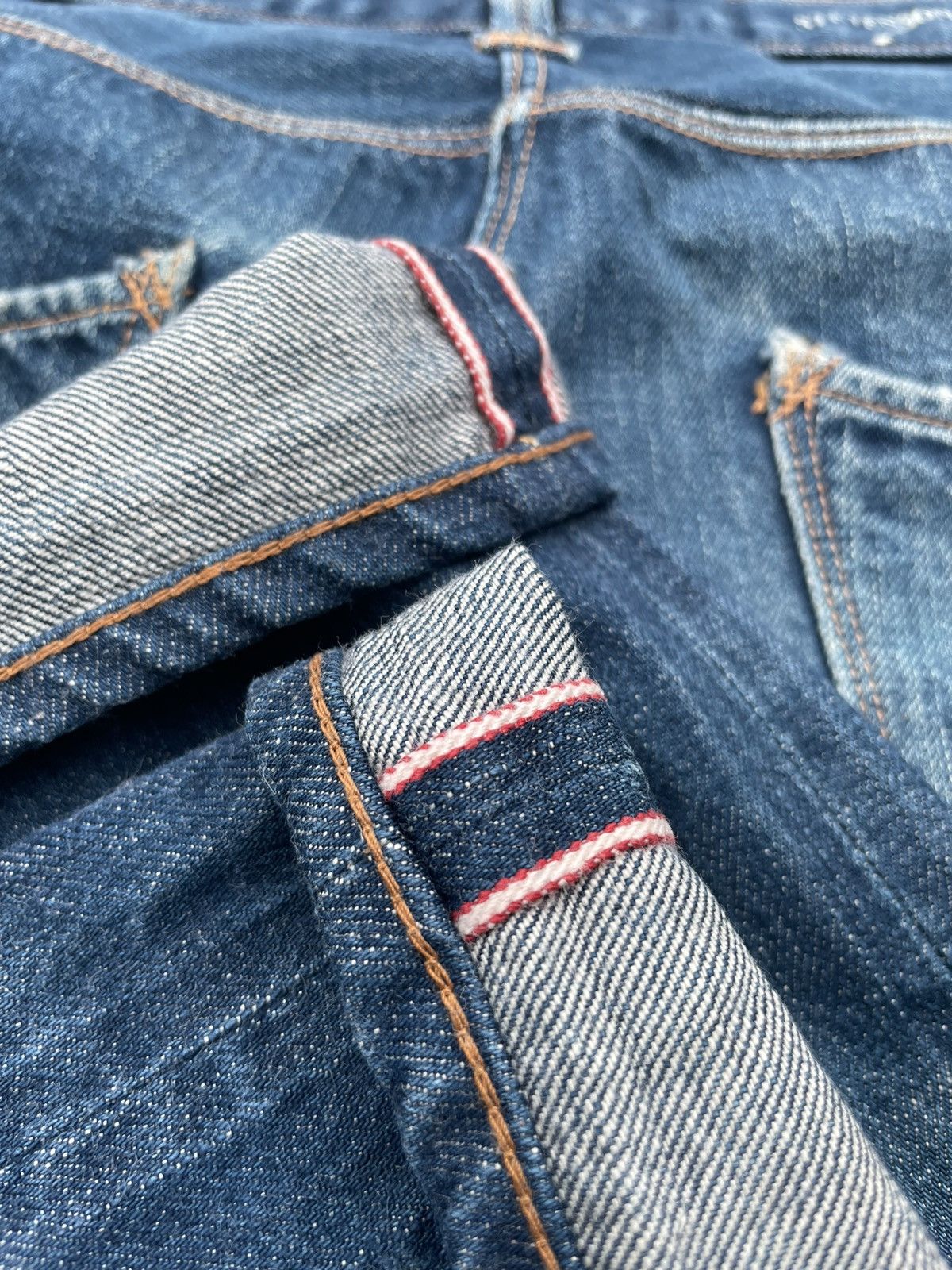 Japanese Brand Stevenson Overall Co Selvedge Denim Size US 31 - 13 Thumbnail