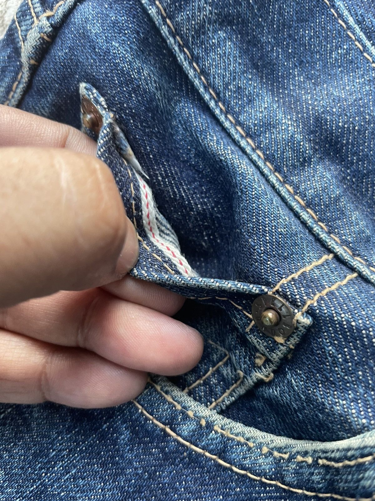 Japanese Brand × Spellbound × Vintage Vintage Spellbound Selvedge Denim Size US 31 - 17 Thumbnail