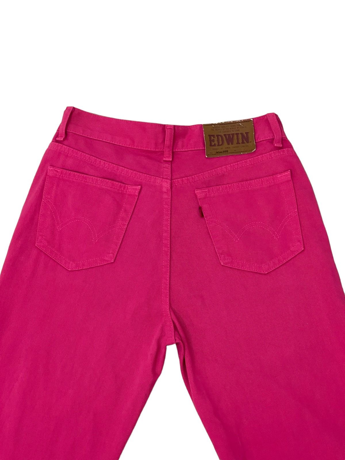 Edwin Flare Jeans Vtg Edwin Japan Pinky Boot Cut 2🟦4 Size US 28 / EU 44 - 19 Thumbnail