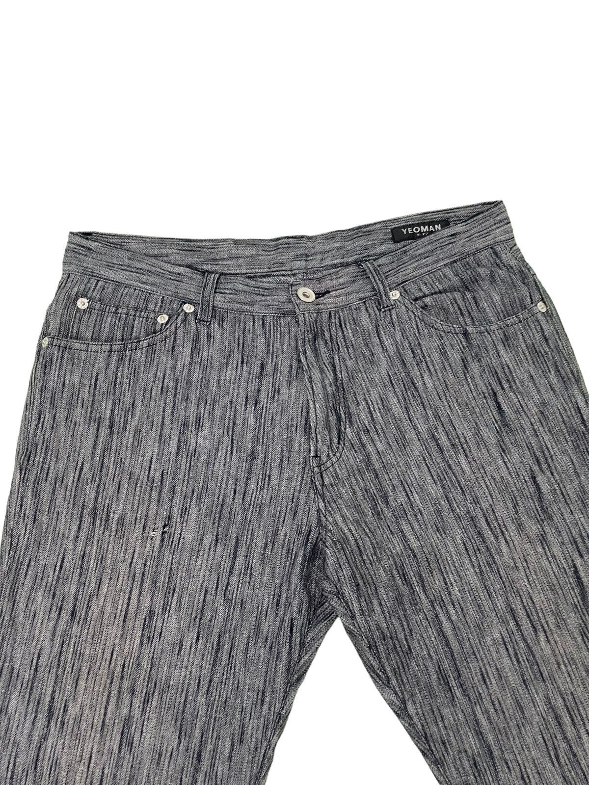 Le Grande Bleu (L.G.B.) Flare Jeans Yeoman Striped Boot Cut 4🟦2 Size US 31 - 8 Thumbnail