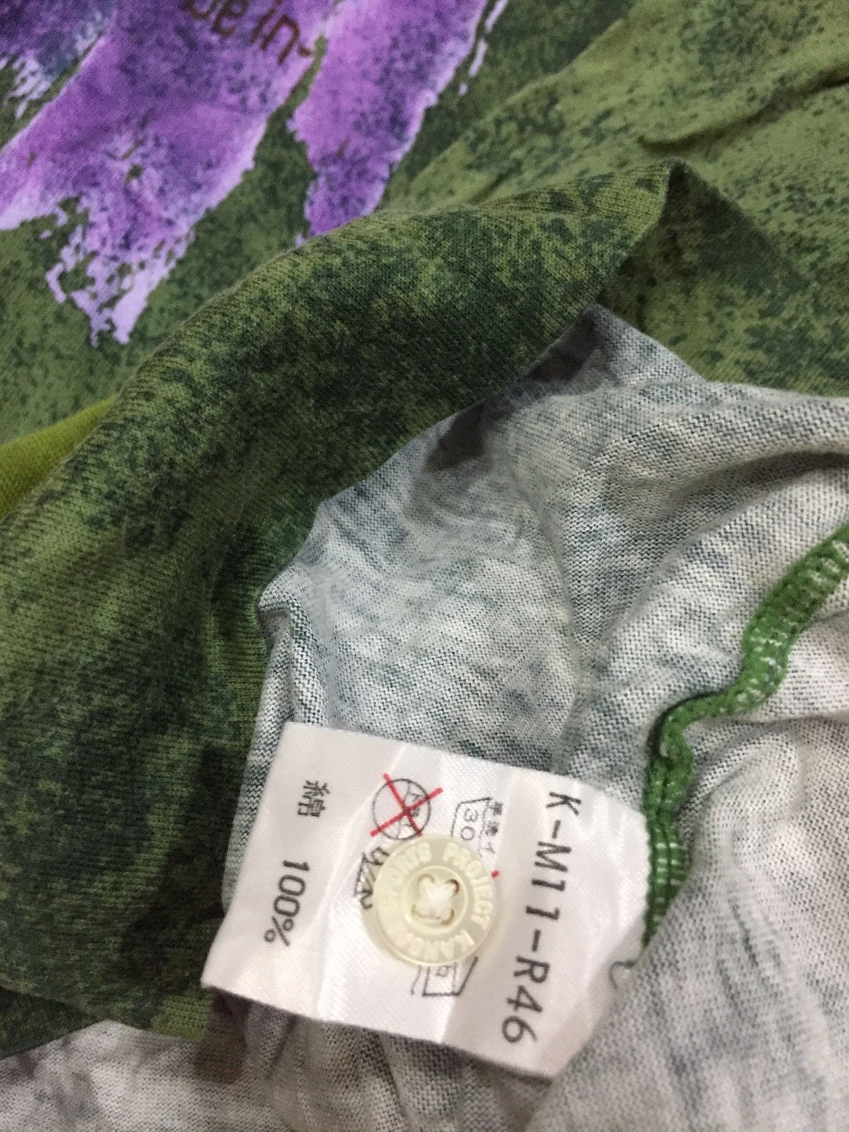 Kansai Yamamoto Rare Camo Kansai polo Longsleeve t shirt Size US L / EU 52-54 / 3 - 7 Thumbnail