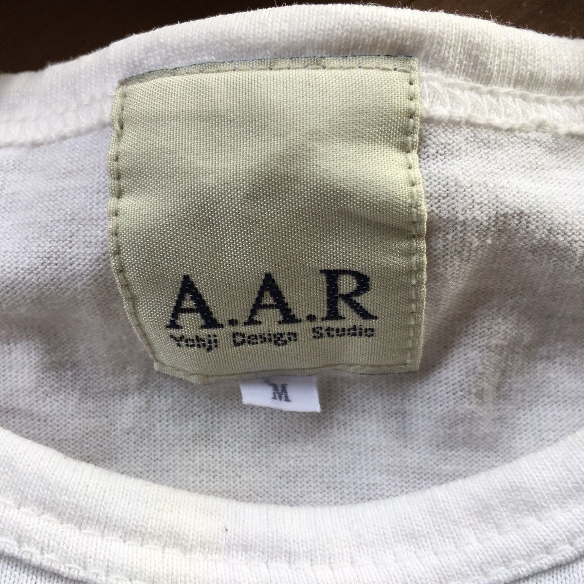 Japanese Brand Vintage AAR Yohji Yamamoto T-shirt Size US M / EU 48-50 / 2 - 4 Thumbnail