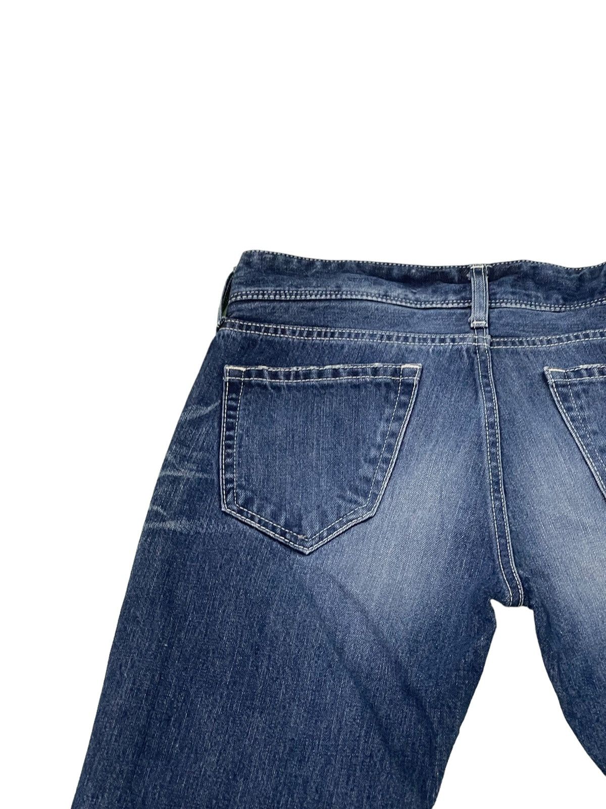 Japanese Brand Flare Jeans Murder License Honeycomb Low Rise Boot Cut 3🟦6 Size US 30 / EU 46 - 9 Thumbnail