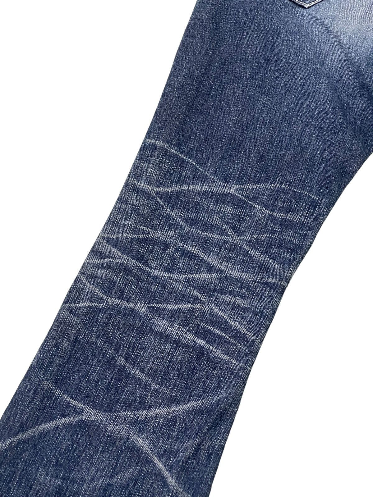 Japanese Brand Flare Jeans Murder License Honeycomb Low Rise Boot Cut 3🟦6 Size US 30 / EU 46 - 7 Thumbnail