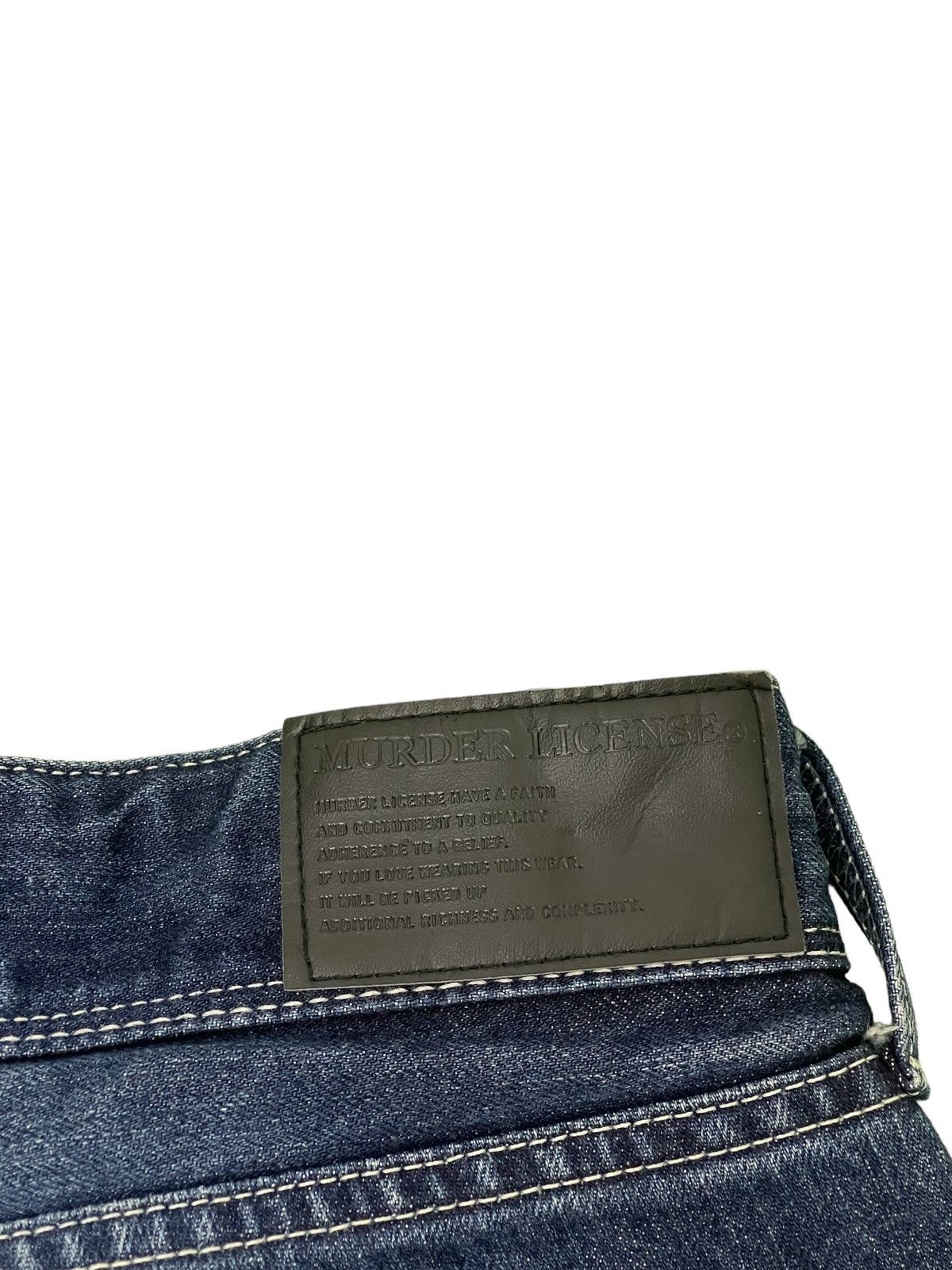 Japanese Brand Flare Jeans Murder License Honeycomb Low Rise Boot Cut 3🟦6 Size US 30 / EU 46 - 11 Thumbnail