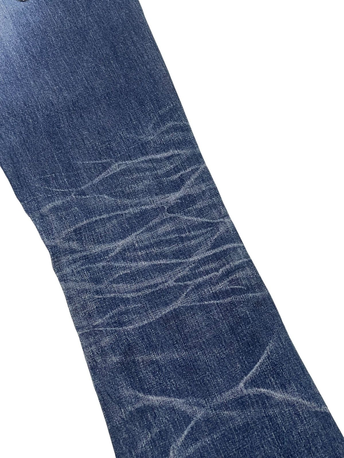 Japanese Brand Flare Jeans Murder License Honeycomb Low Rise Boot Cut 3🟦6 Size US 30 / EU 46 - 8 Thumbnail