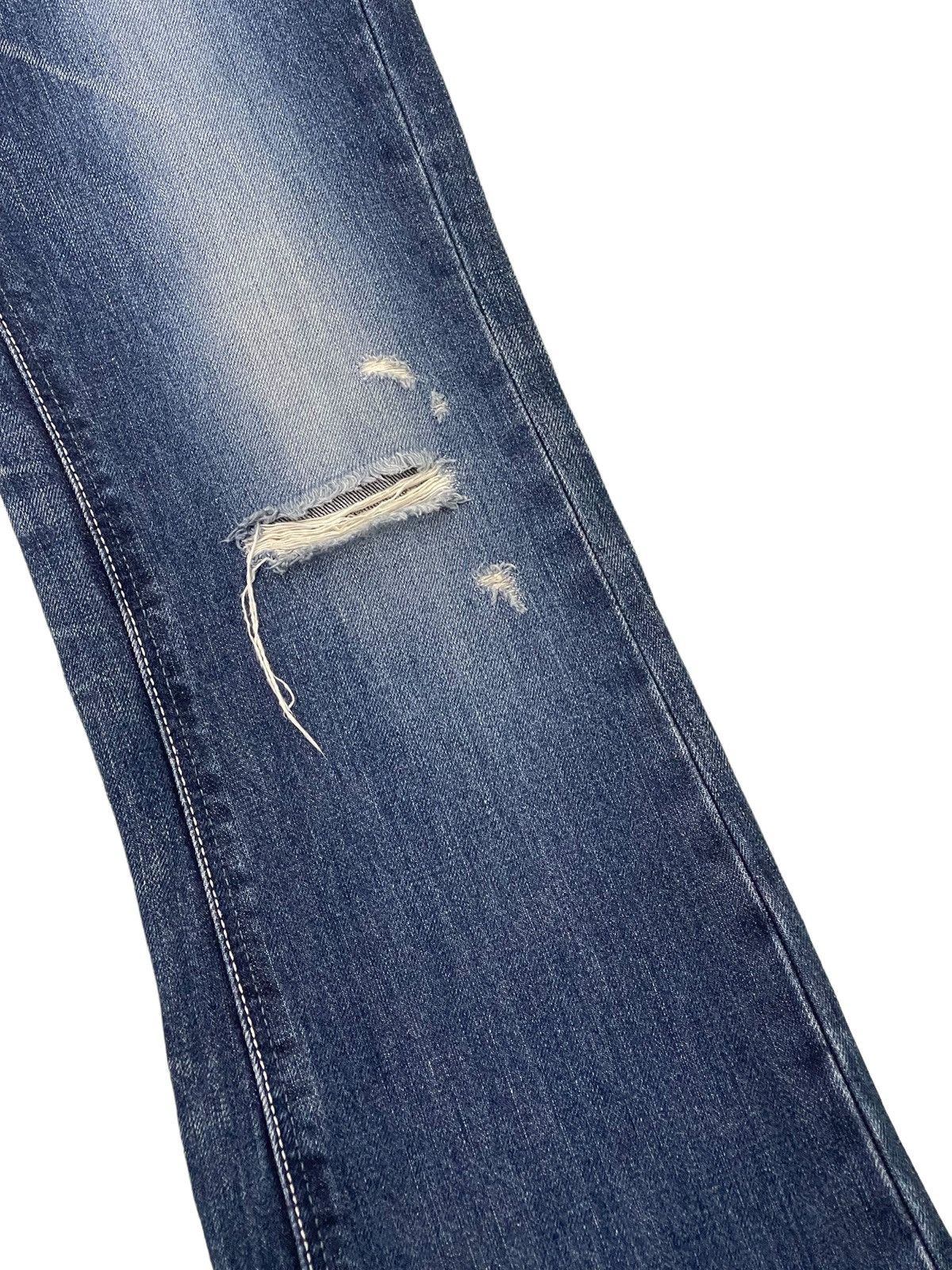Japanese Brand Flare Jeans Murder License Honeycomb Low Rise Boot Cut 3🟦6 Size US 30 / EU 46 - 17 Thumbnail