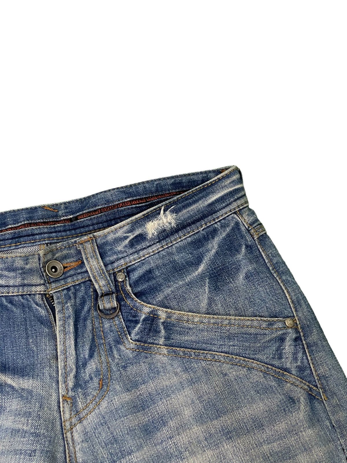 HIDEAWAYS Flare Jeans Nicole Club Curv Leg Acid Wash Low Rise 4🟦0 Size US 30 / EU 46 - 10 Thumbnail