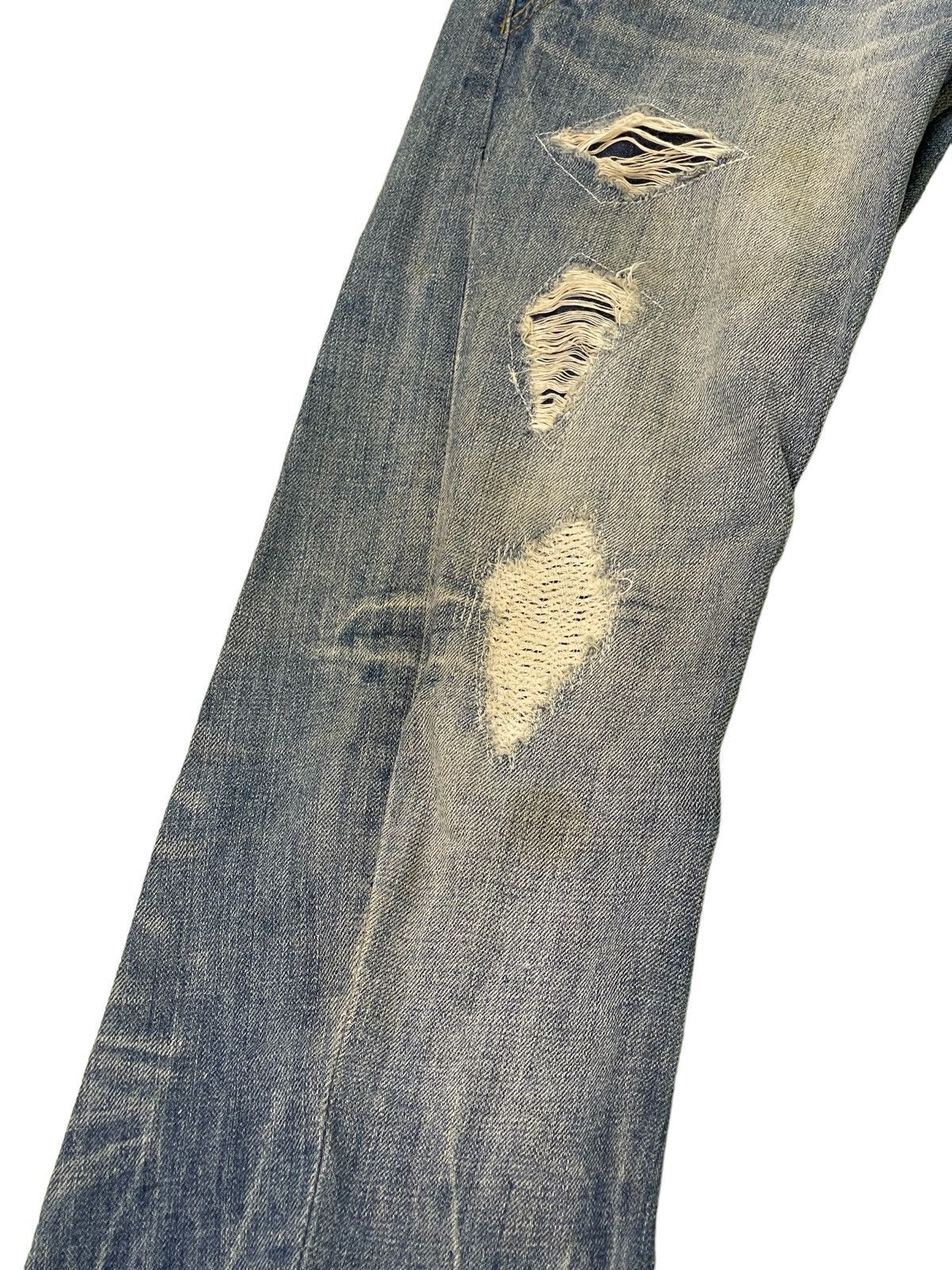 HIDEAWAYS Flare Jeans Nicole Club Curv Leg Acid Wash Low Rise 4🟦0 Size US 30 / EU 46 - 6 Thumbnail