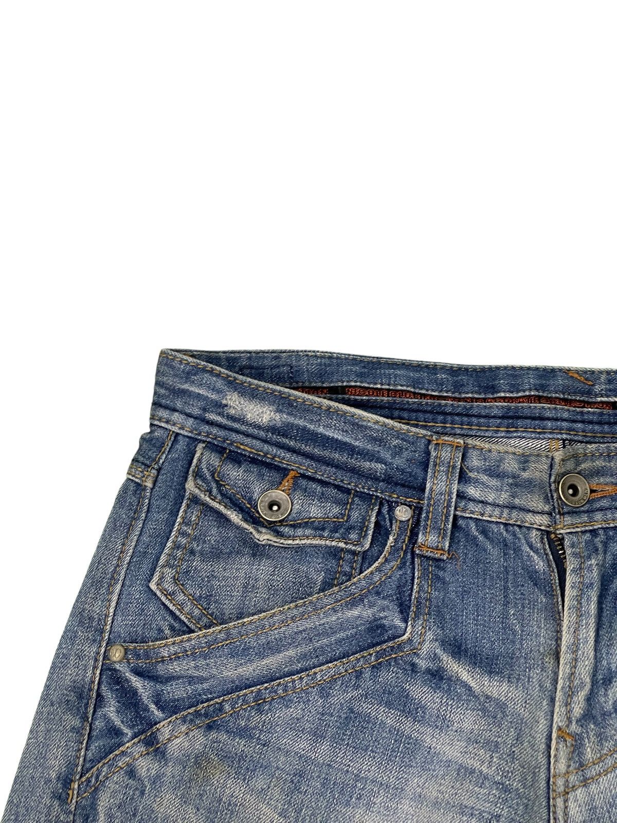 HIDEAWAYS Flare Jeans Nicole Club Curv Leg Acid Wash Low Rise 4🟦0 Size US 30 / EU 46 - 11 Thumbnail
