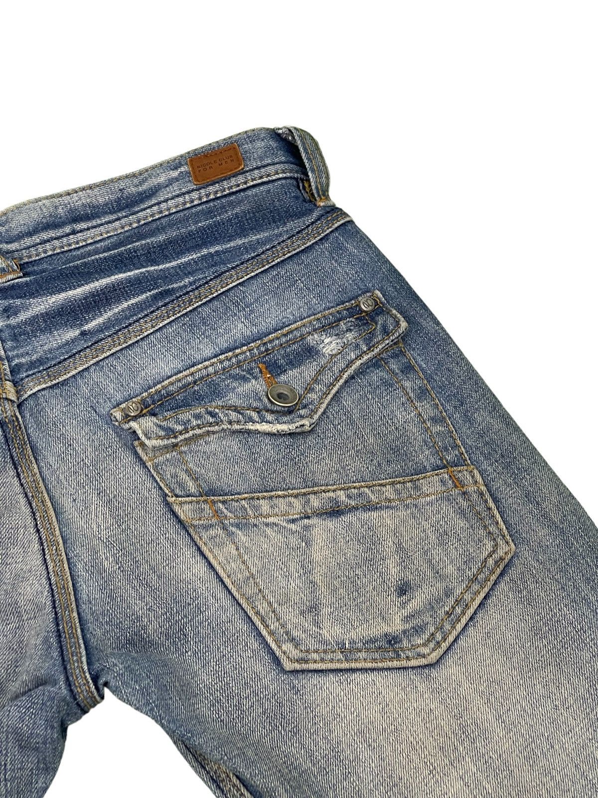 HIDEAWAYS Flare Jeans Nicole Club Curv Leg Acid Wash Low Rise 4🟦0 Size US 30 / EU 46 - 22 Thumbnail