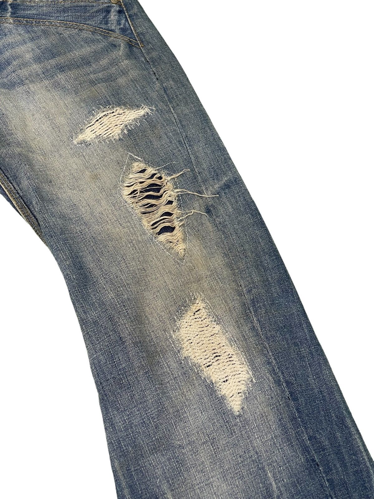 HIDEAWAYS Flare Jeans Nicole Club Curv Leg Acid Wash Low Rise 4🟦0 Size US 30 / EU 46 - 7 Thumbnail