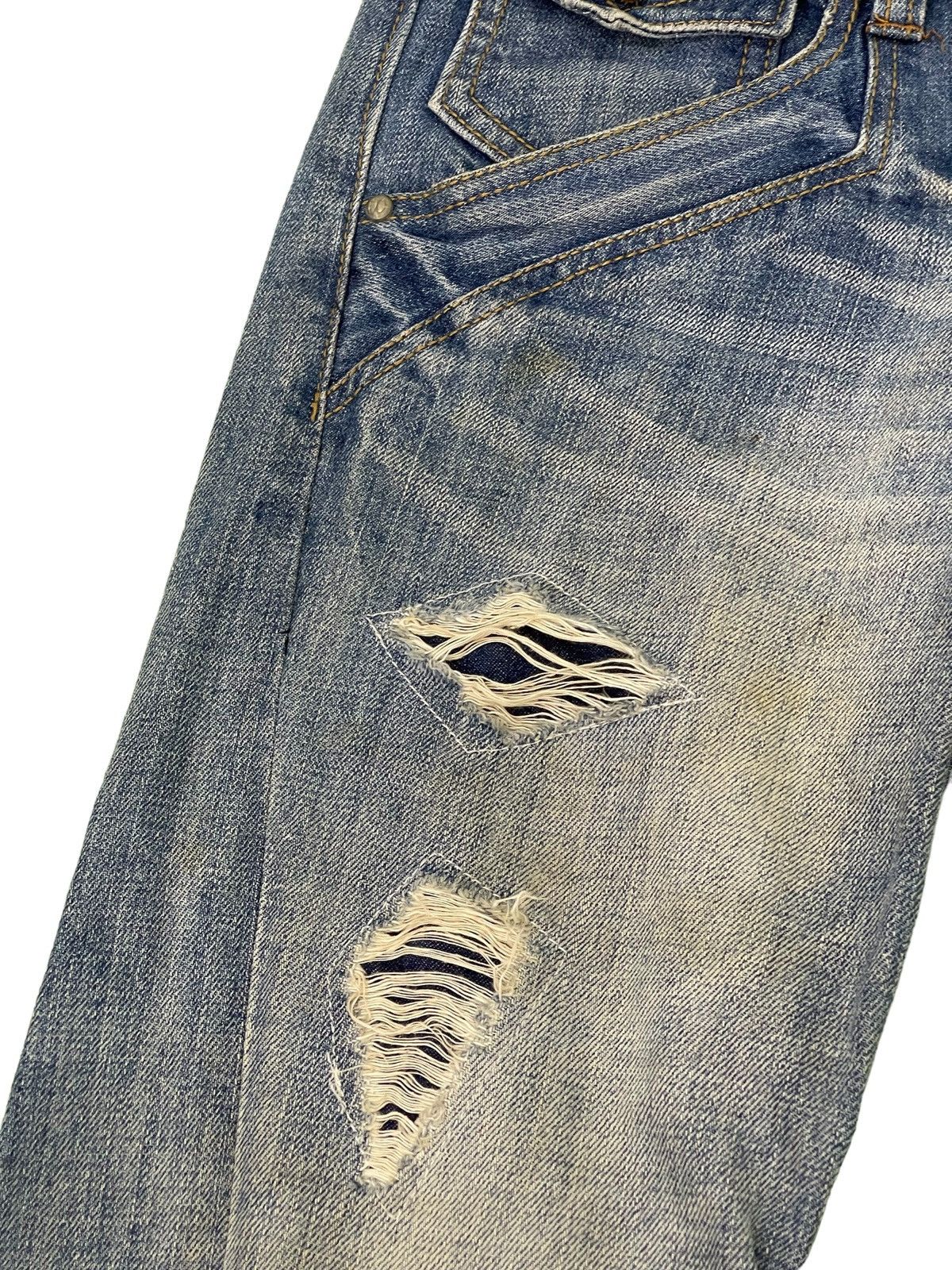 HIDEAWAYS Flare Jeans Nicole Club Curv Leg Acid Wash Low Rise 4🟦0 Size US 30 / EU 46 - 9 Thumbnail