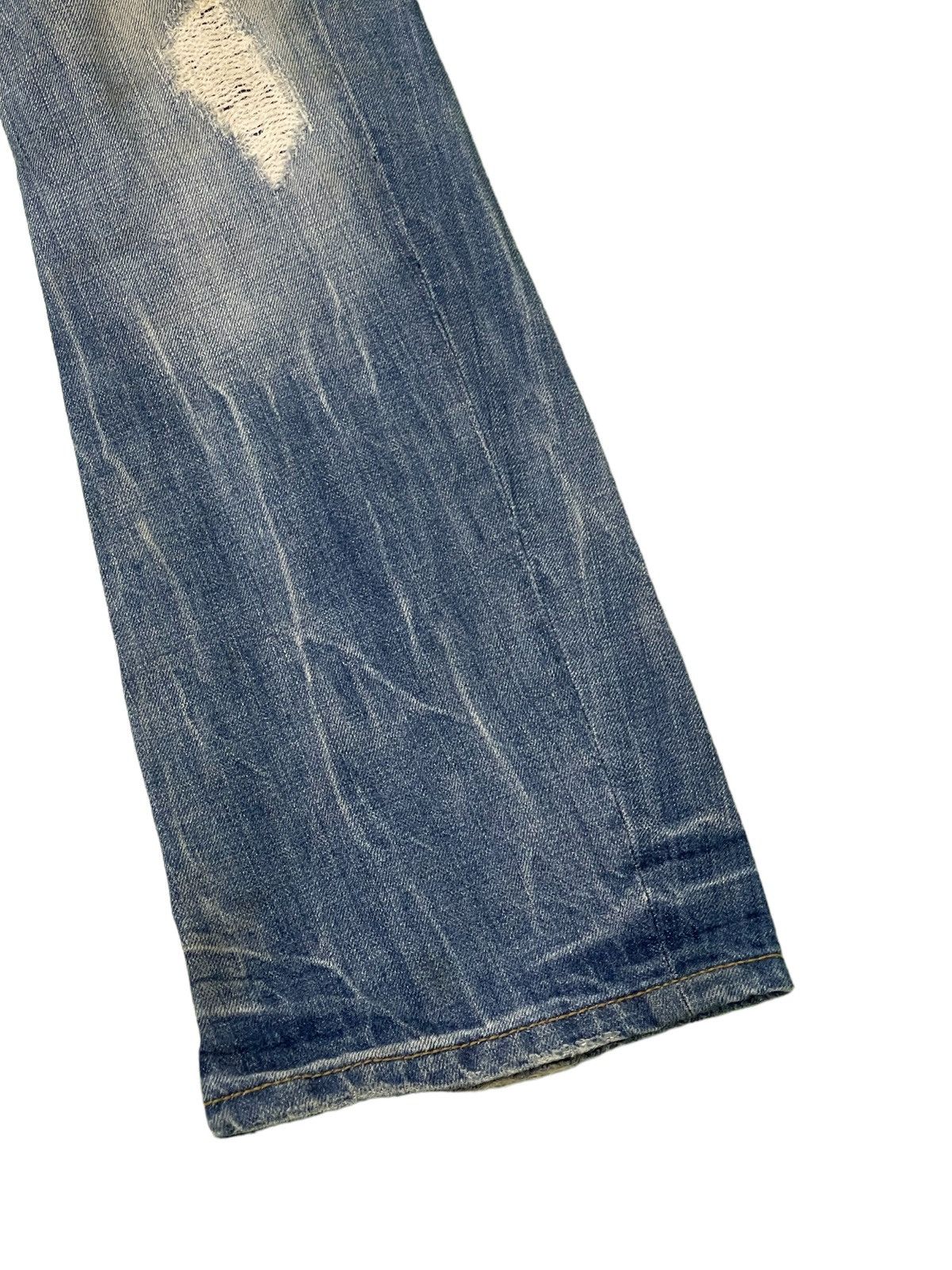 HIDEAWAYS Flare Jeans Nicole Club Curv Leg Acid Wash Low Rise 4🟦0 Size US 30 / EU 46 - 4 Thumbnail
