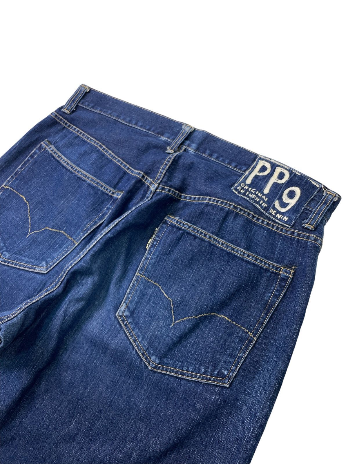 HOLLYWOOD RANCH MARKET PP9 Oversized H.R. Market Baggy Denim Kapital Jeans Size US 36 / EU 52 - 9 Thumbnail