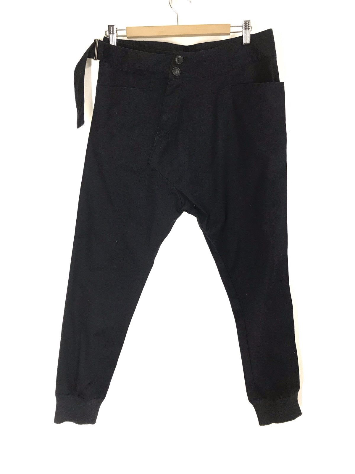 Japanese Brand × Johnbull Japanese Brand Navy Blue Trousers Parachute Pants Size US 32 / EU 48 - 1 Thumbnail