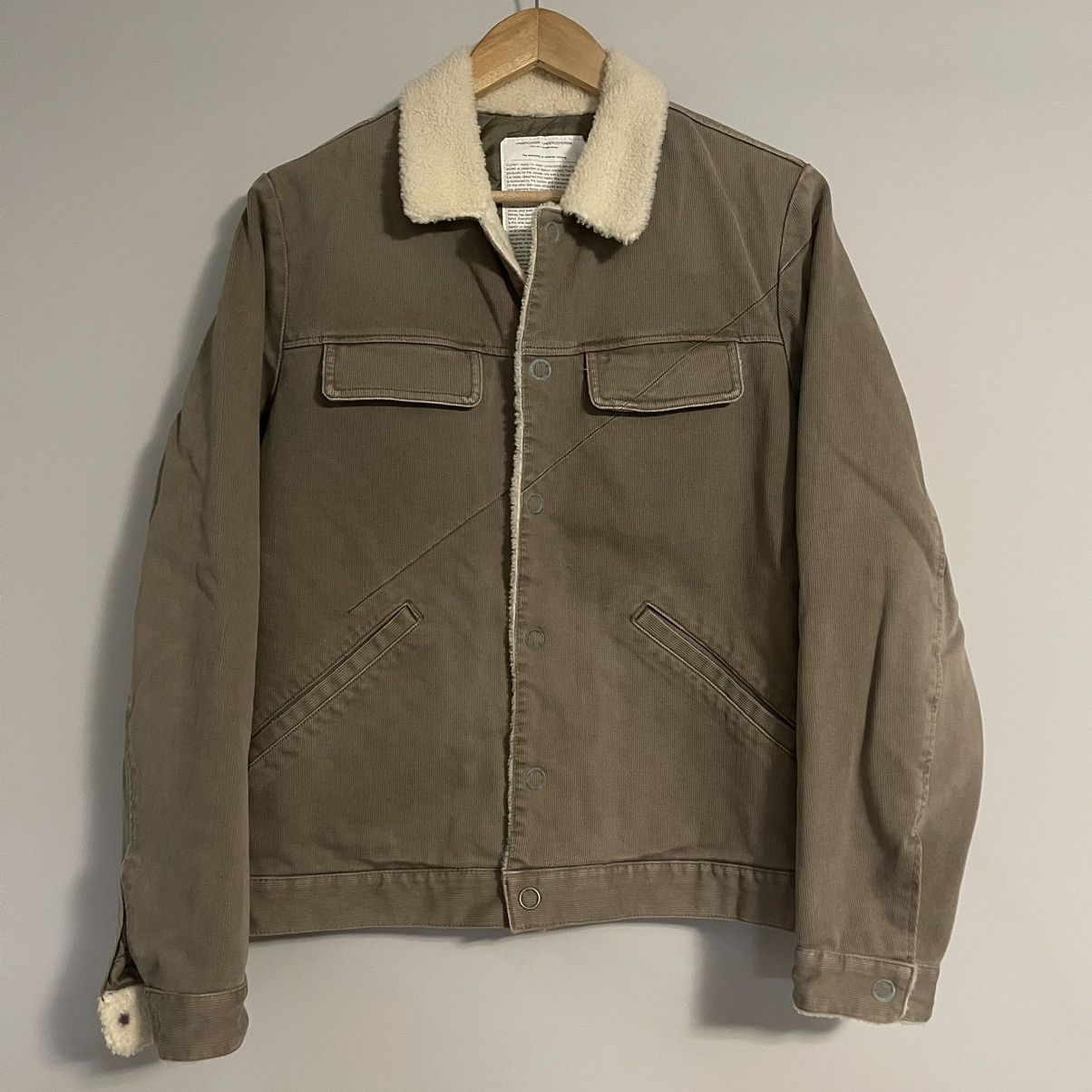 Undercover 2010 Undercover Corduroy Wool Quilted Work Jacket F4212 Size US M / EU 48-50 / 2 - 1 Thumbnail