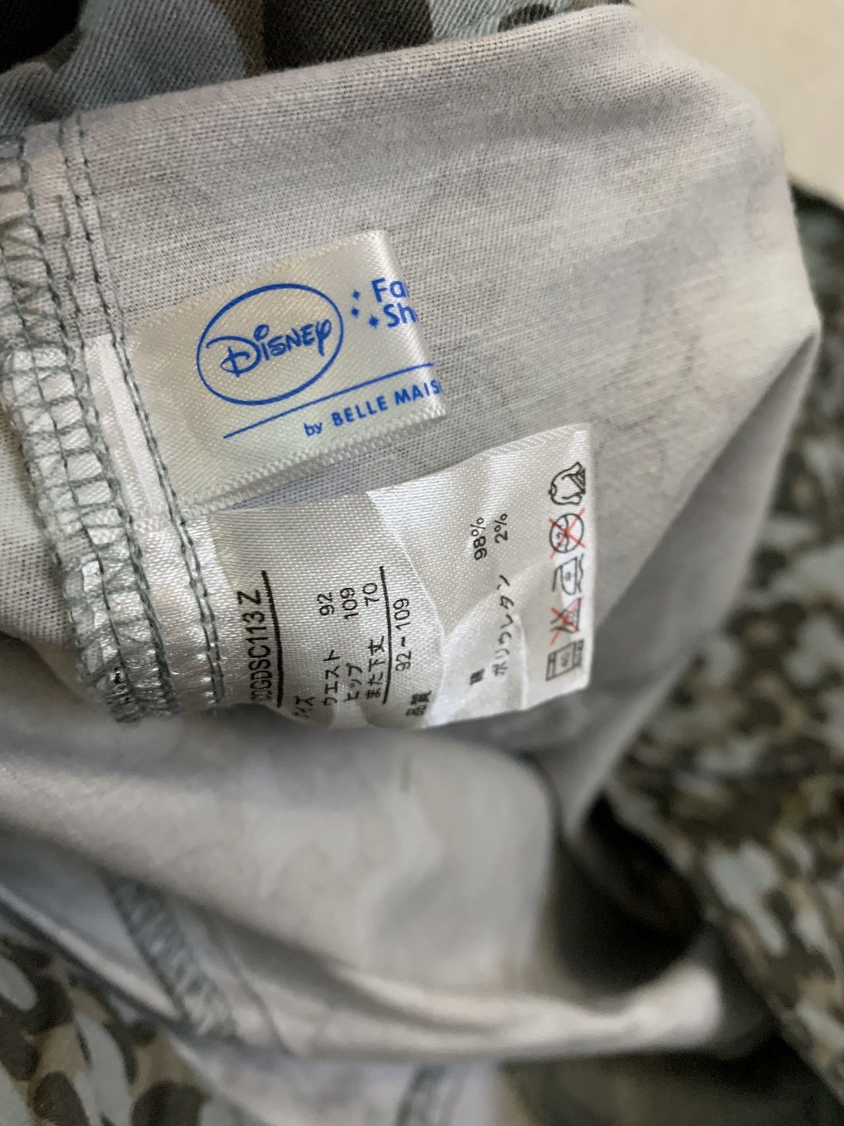 Mickey Mouse Disney By Belle Maison Overprinted Cargo Pant Size US 38 / EU 54 - 8 Thumbnail