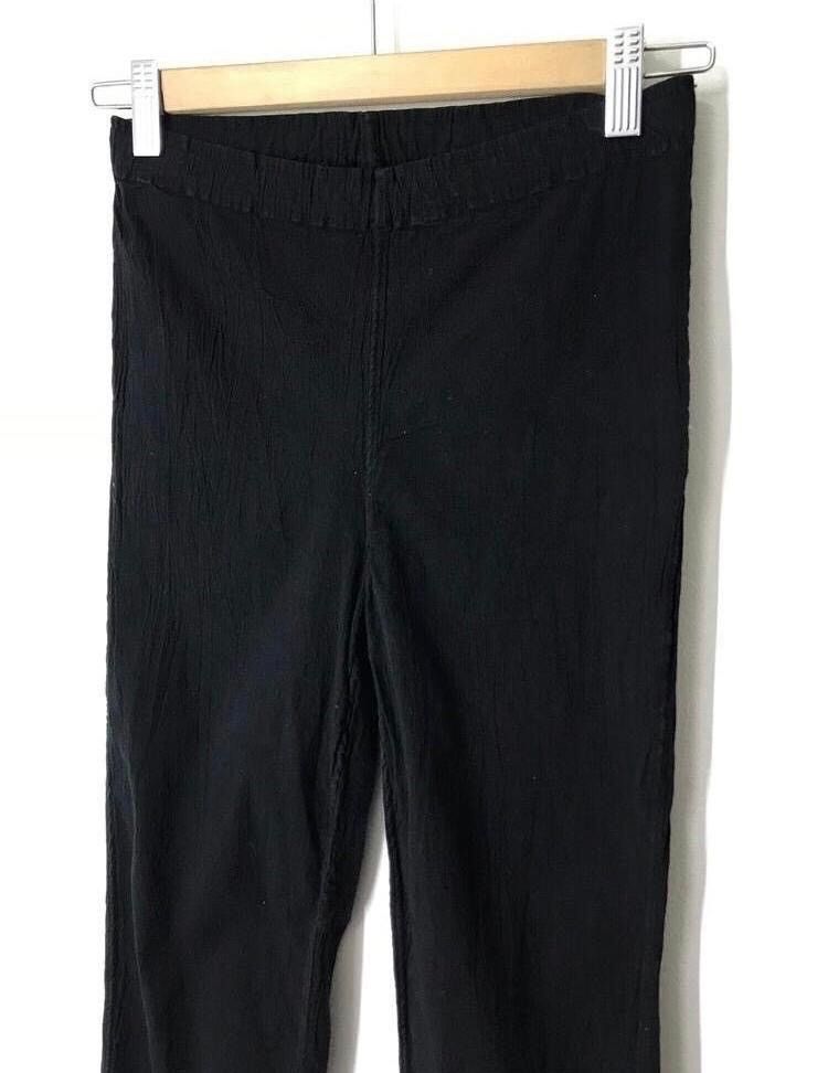 Issey Miyake ME By Issey Miyake Black Trouser Legging Pants Size 29" - 2 Thumbnail