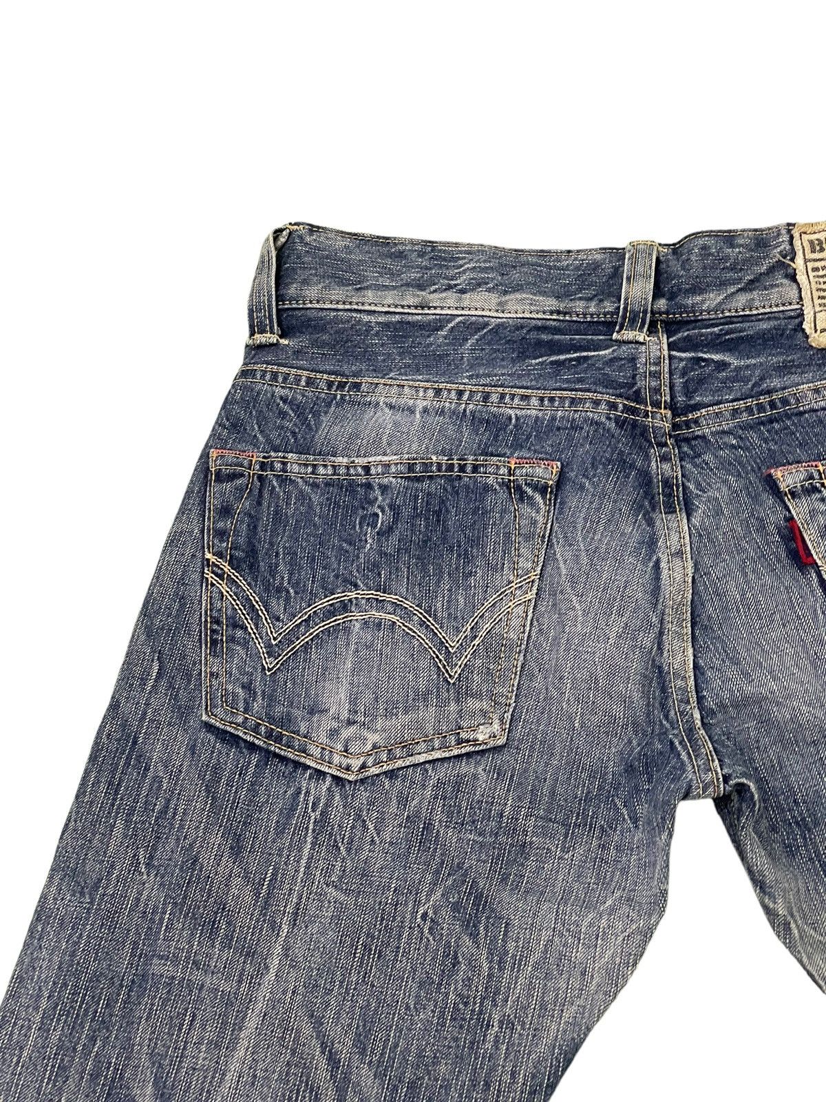 Edwin Flare Jeans Edwin Japan Acid Wash Denim Boot Cut 4🟦6 Size US 30 / EU 46 - 8 Thumbnail
