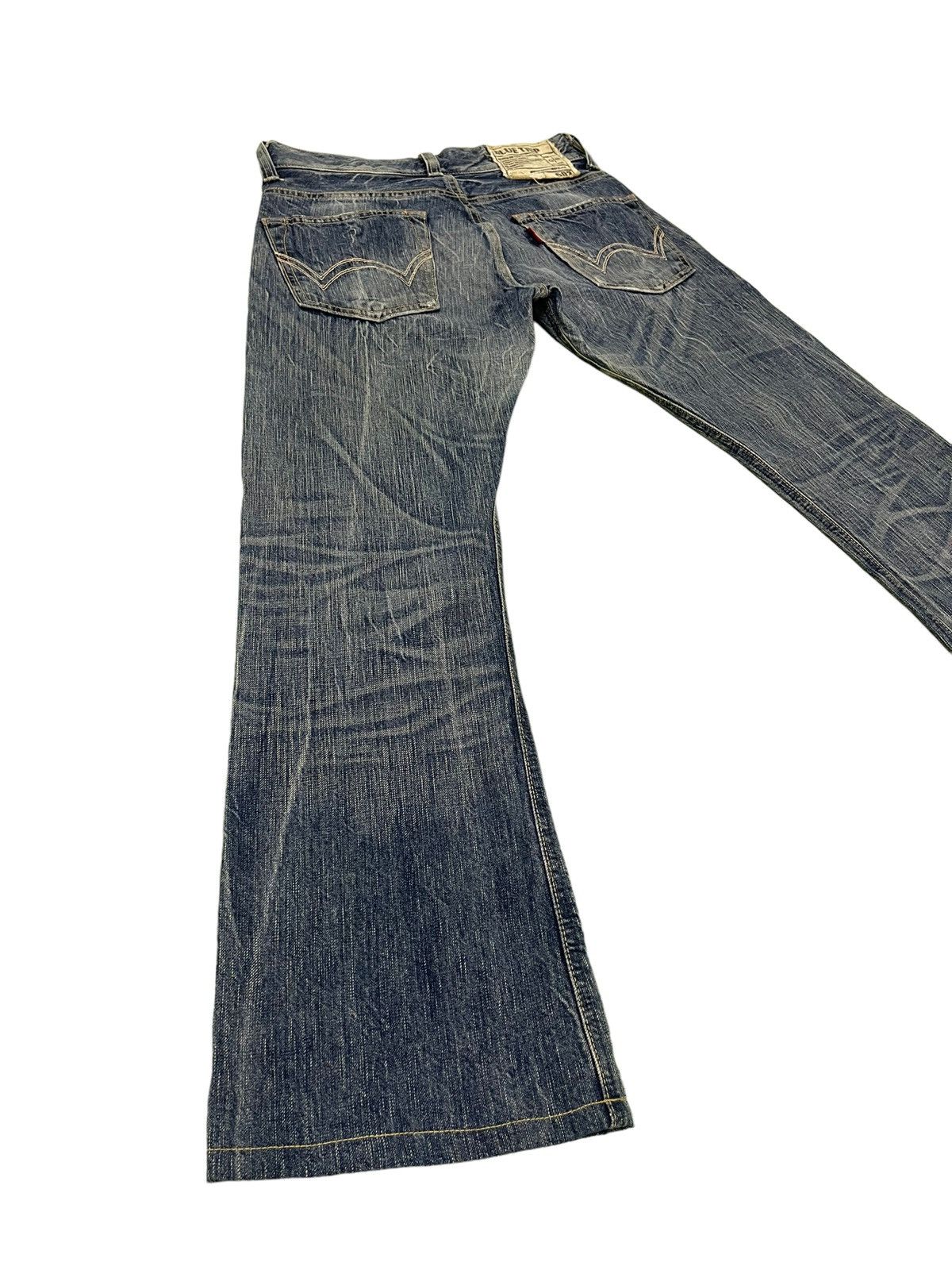 Edwin Flare Jeans Edwin Japan Acid Wash Denim Boot Cut 4🟦6 Size US 30 / EU 46 - 1 Thumbnail