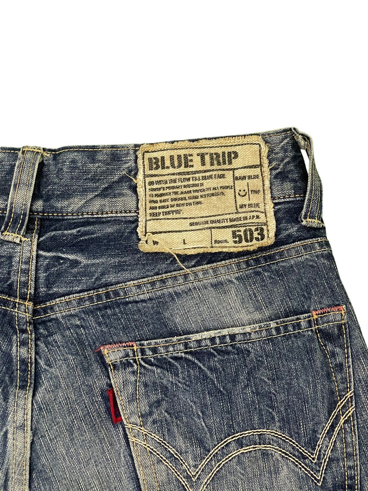 Edwin Flare Jeans Edwin Japan Acid Wash Denim Boot Cut 4🟦6 Size US 30 / EU 46 - 10 Thumbnail
