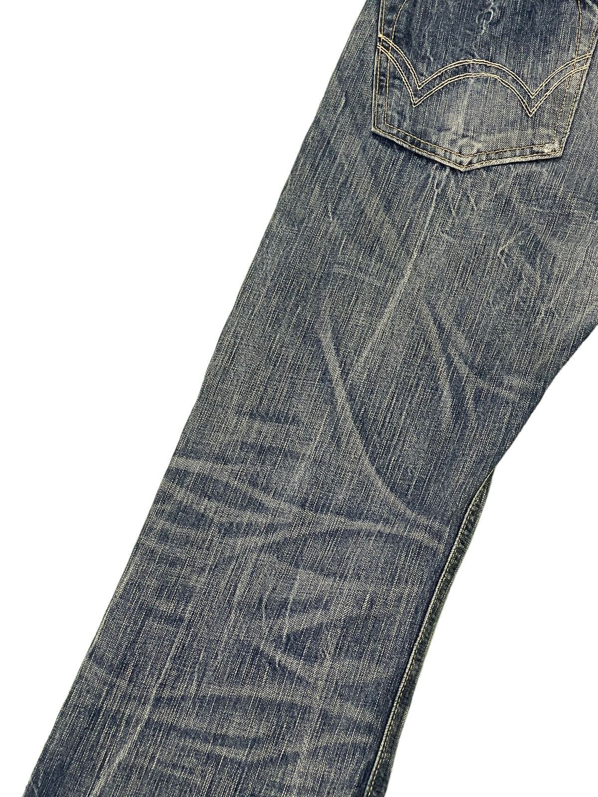 Edwin Flare Jeans Edwin Japan Acid Wash Denim Boot Cut 4🟦6 Size US 30 / EU 46 - 6 Thumbnail