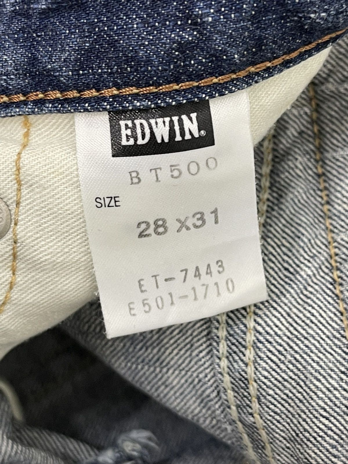 Edwin Flare Jeans Edwin Japan Acid Wash Denim Boot Cut 4🟦6 Size US 30 / EU 46 - 22 Thumbnail