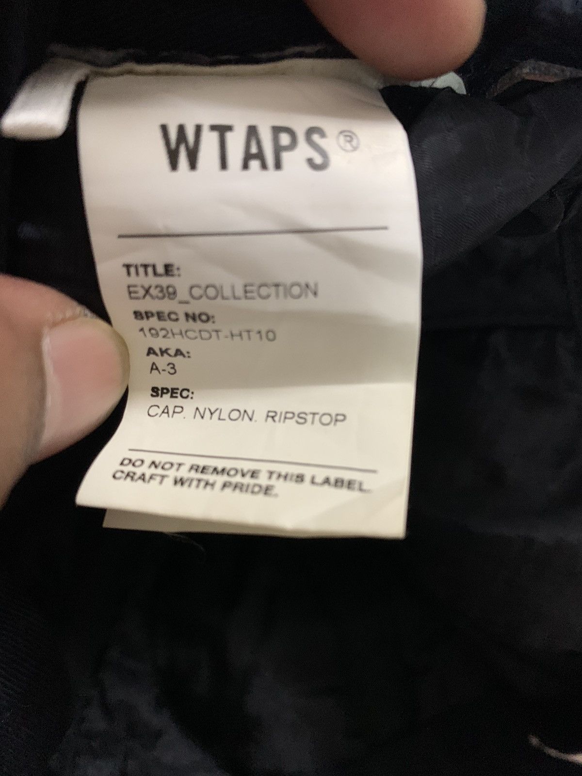 Wtaps Japanese Wtaps Quilted Cap Nylon Ripstop Size ONE SIZE - 8 Thumbnail