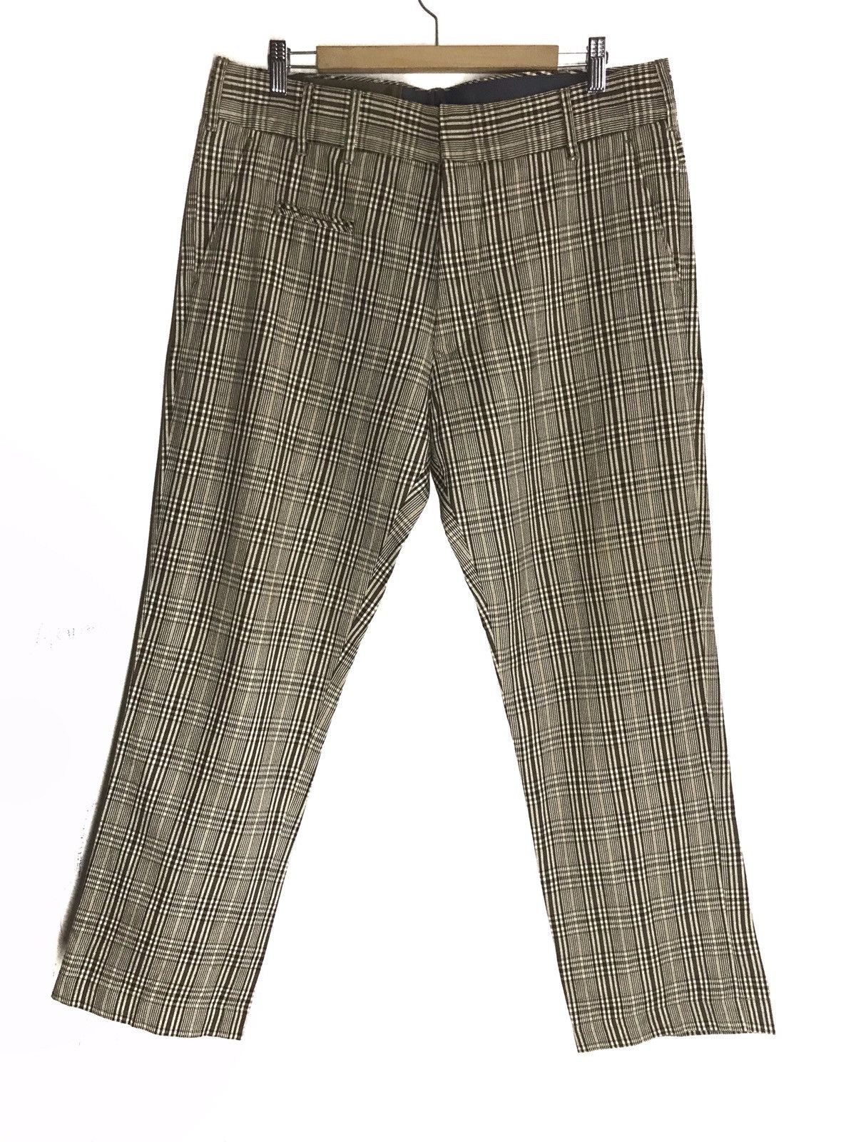 G-Star G Star Raw Brown Check Casual Pants Size US 36 / EU 52 - 3 Thumbnail
