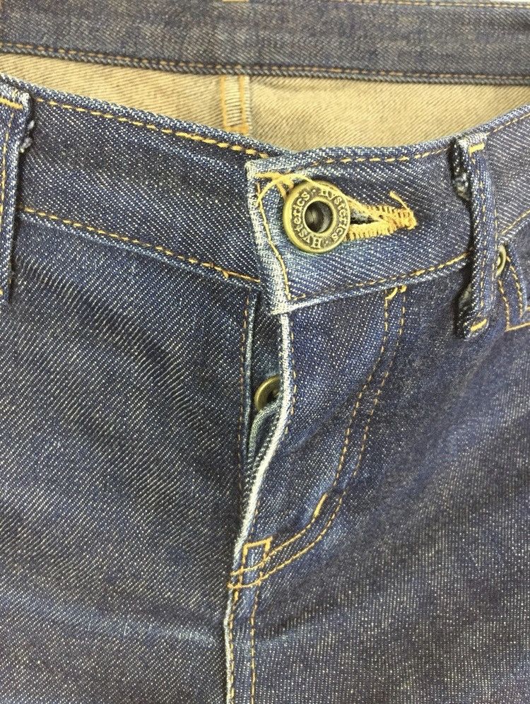 Hysteric Glamour Japanese Brand Low Waist HG Skinny Jeans Size US 30 / EU 46 - 3 Thumbnail