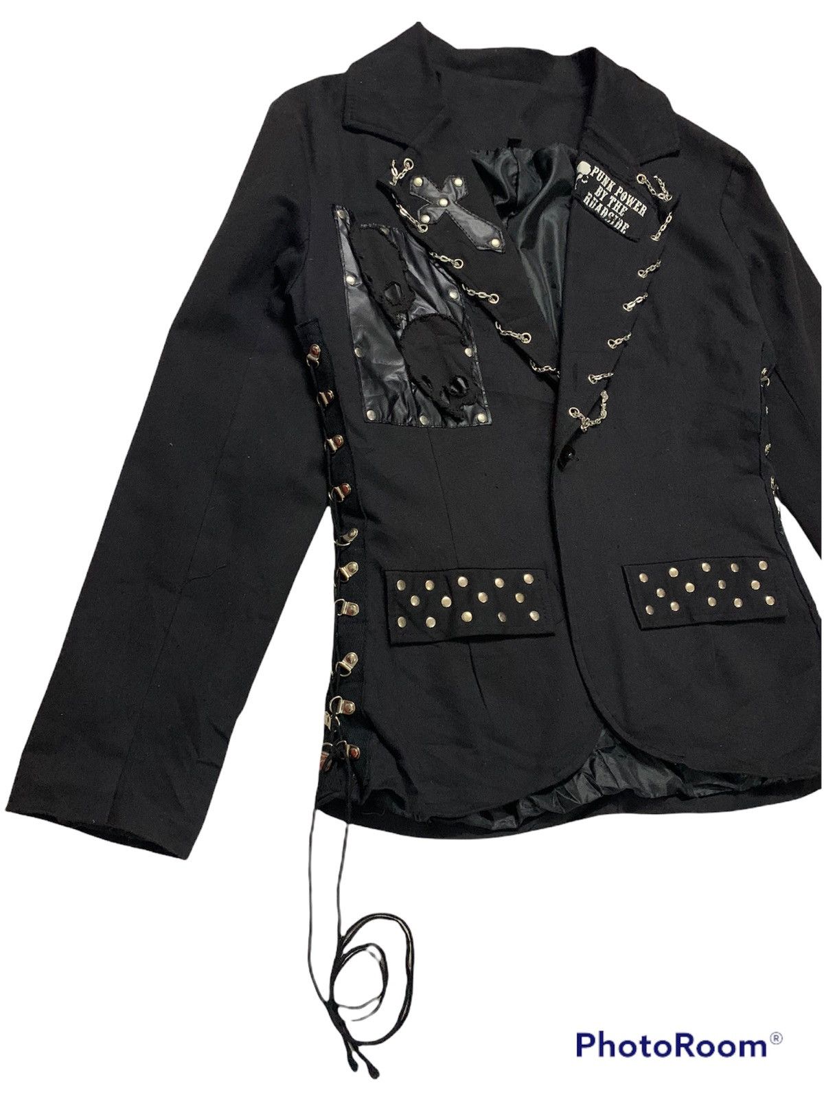 Malcolm McLaren × Seditionaries Drug Honey “PUNK POWER BY THE RUADSIDE” Bondage Jacket Size US L / EU 52-54 / 3 - 3 Thumbnail