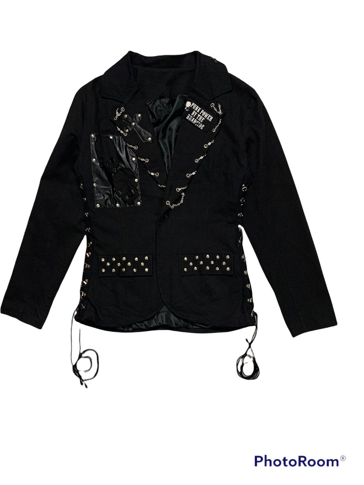 Malcolm McLaren × Seditionaries Drug Honey “PUNK POWER BY THE RUADSIDE” Bondage Jacket Size US L / EU 52-54 / 3 - 2 Thumbnail