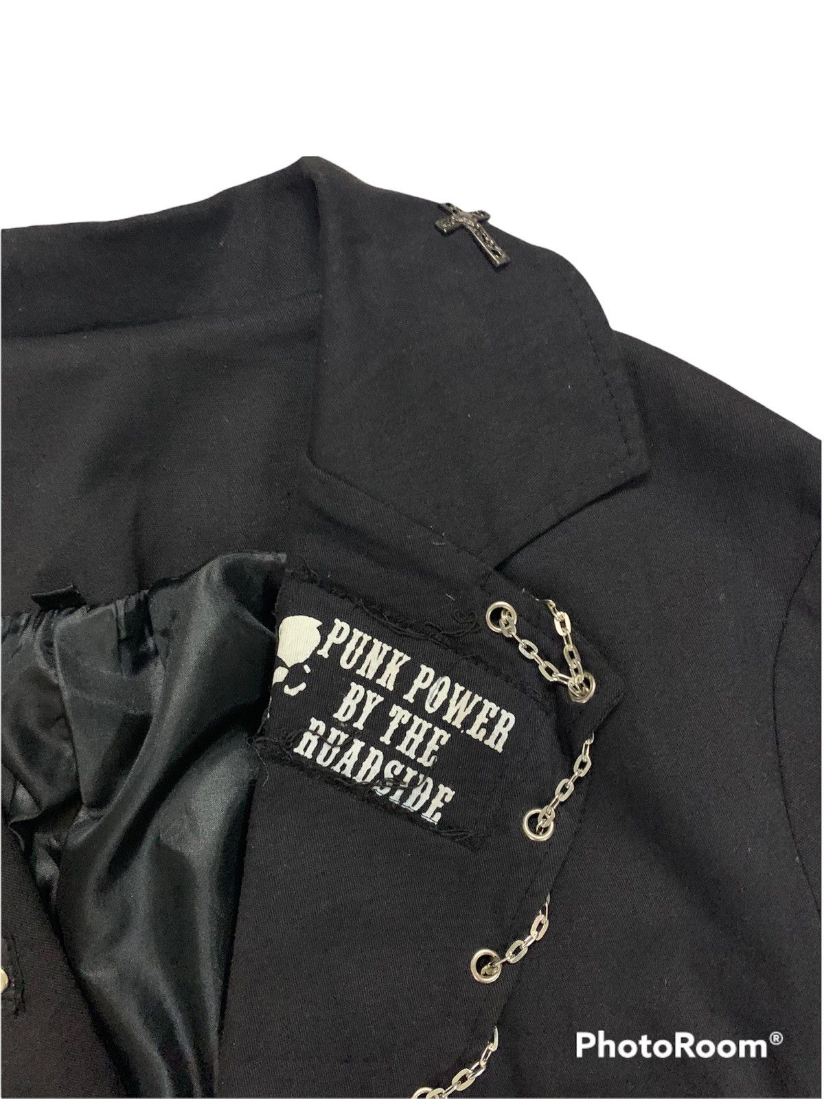 Malcolm McLaren × Seditionaries Drug Honey “PUNK POWER BY THE RUADSIDE” Bondage Jacket Size US L / EU 52-54 / 3 - 5 Thumbnail