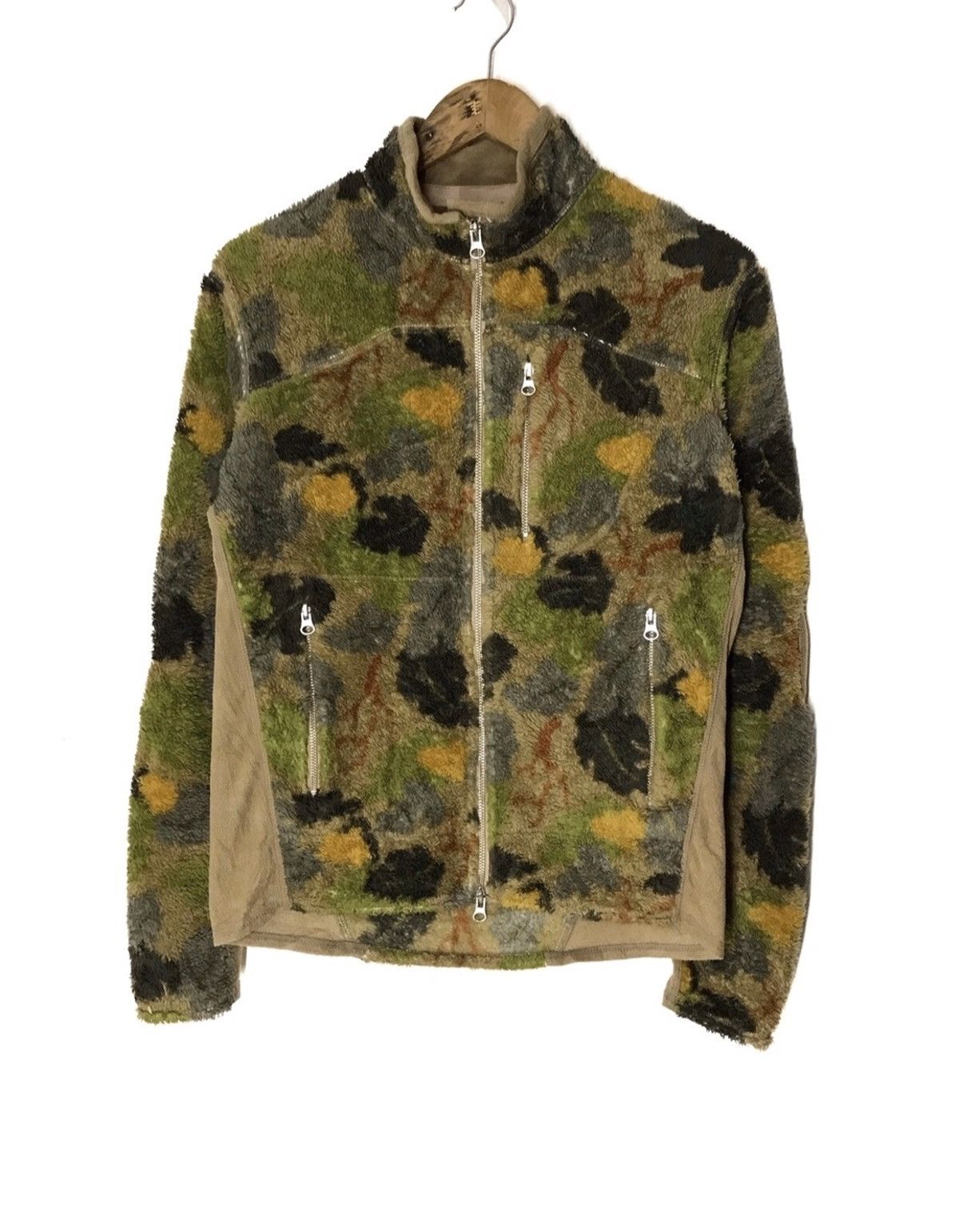 Japanese Brand × White's Boots Japanese Brand White Hosu Fleece Camo Tree Jacket Size US S / EU 44-46 / 1 - 2 Thumbnail