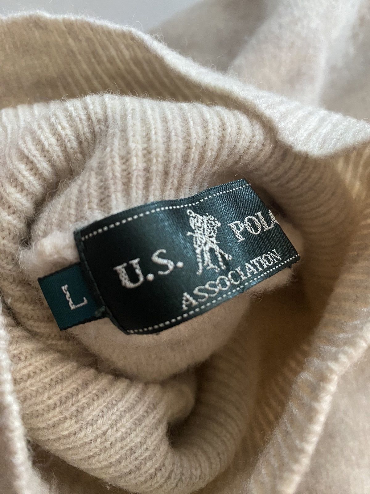 U.S. Polo Assn. Vintage U.S. Polo Assn Tutleneck Sweater Size US L / EU 52-54 / 3 - 6 Thumbnail