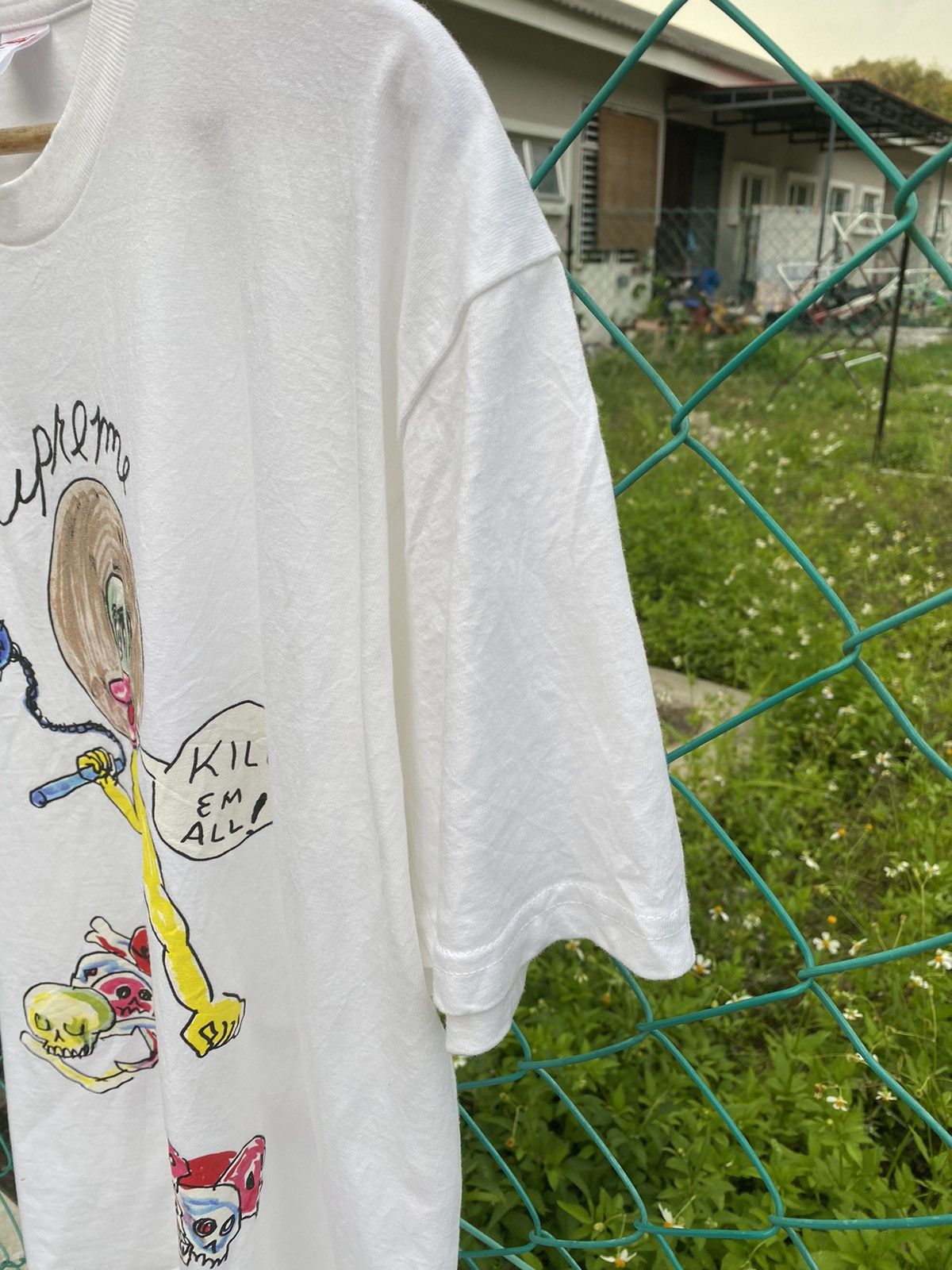 Supreme Supreme Dan Johnson Art Printed Tshirt Size US L / EU 52-54 / 3 - 4 Thumbnail