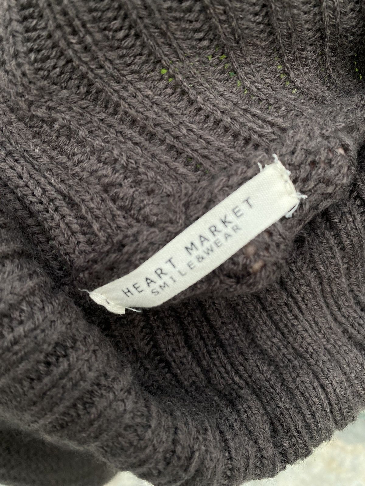 Homespun Knitwear × Japanese Brand ⚡️Steals⚡️Heart Market Cable Knit Sweater Size US XL / EU 56 / 4 - 6 Thumbnail