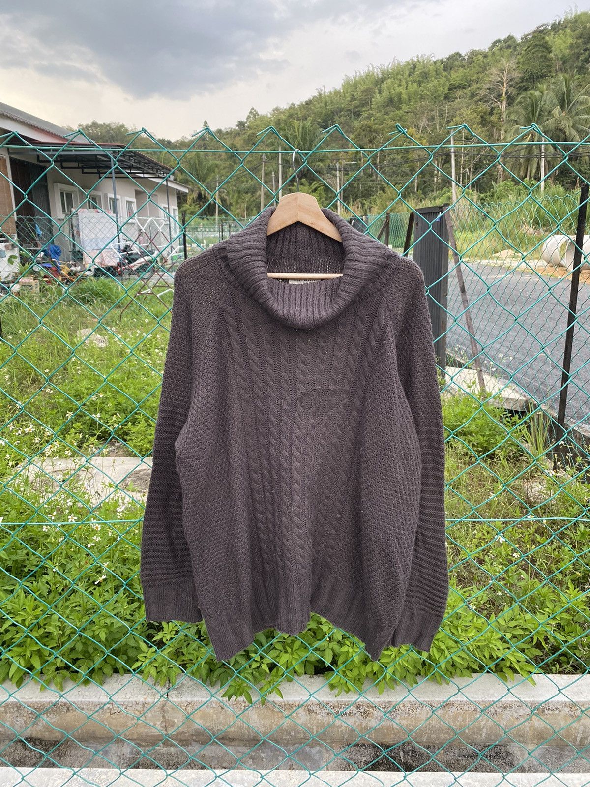 Homespun Knitwear × Japanese Brand ⚡️Steals⚡️Heart Market Cable Knit Sweater Size US XL / EU 56 / 4 - 1 Thumbnail