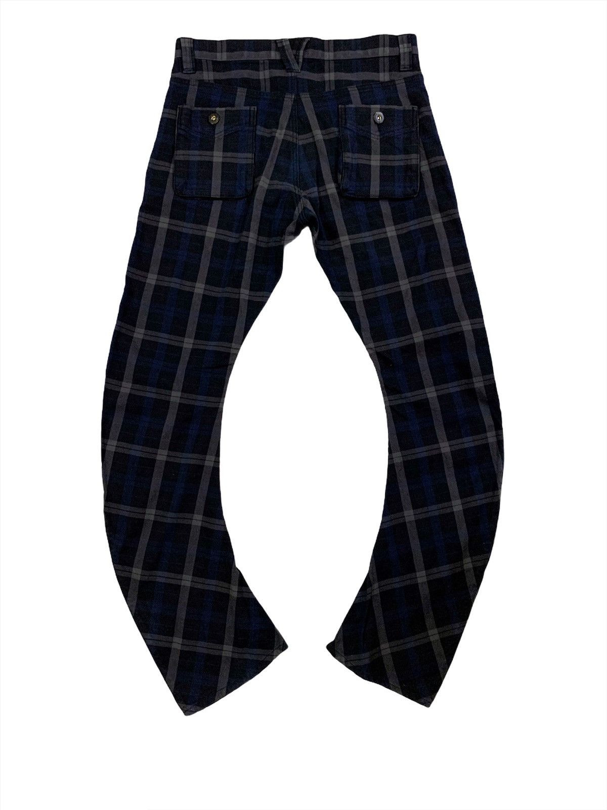 Japanese Brand × PPFM × Seditionaries PPFM Punk Rock Tartan Curve In Slim Pant Stretch Size US 33 - 4 Thumbnail