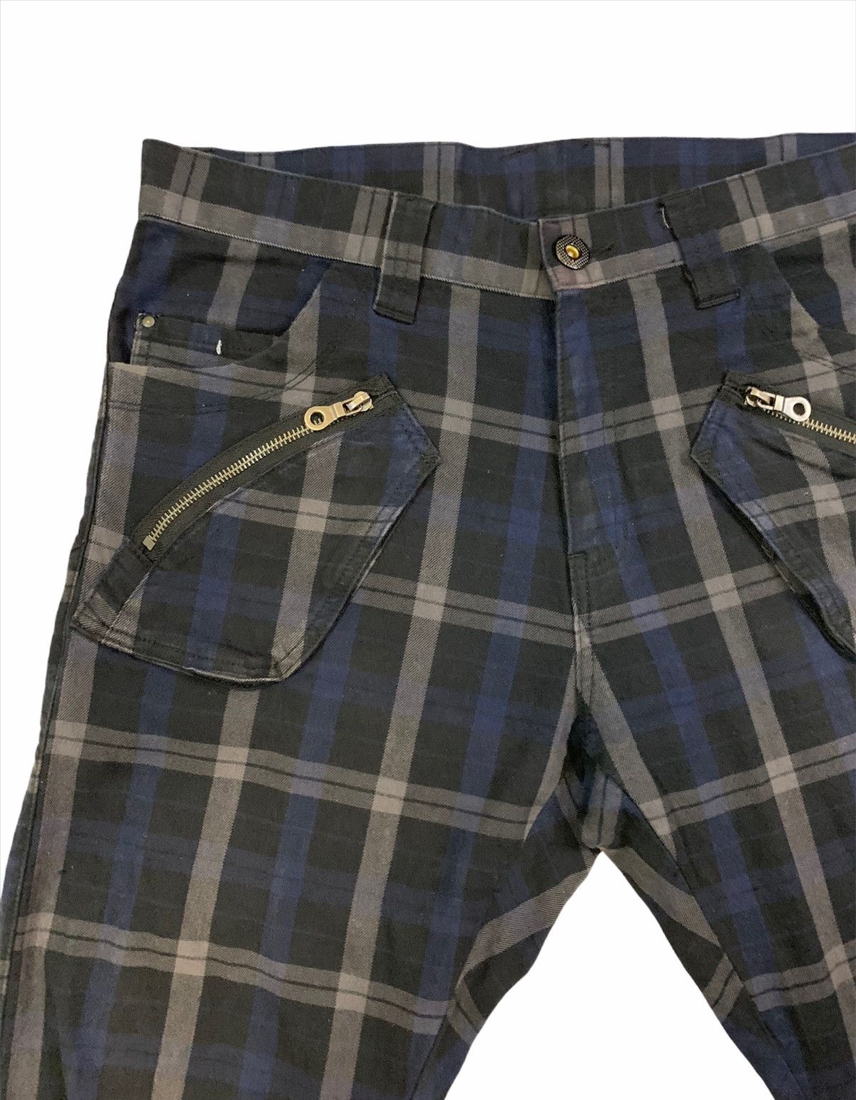 Japanese Brand × PPFM × Seditionaries PPFM Punk Rock Tartan Curve In Slim Pant Stretch Size US 33 - 3 Thumbnail