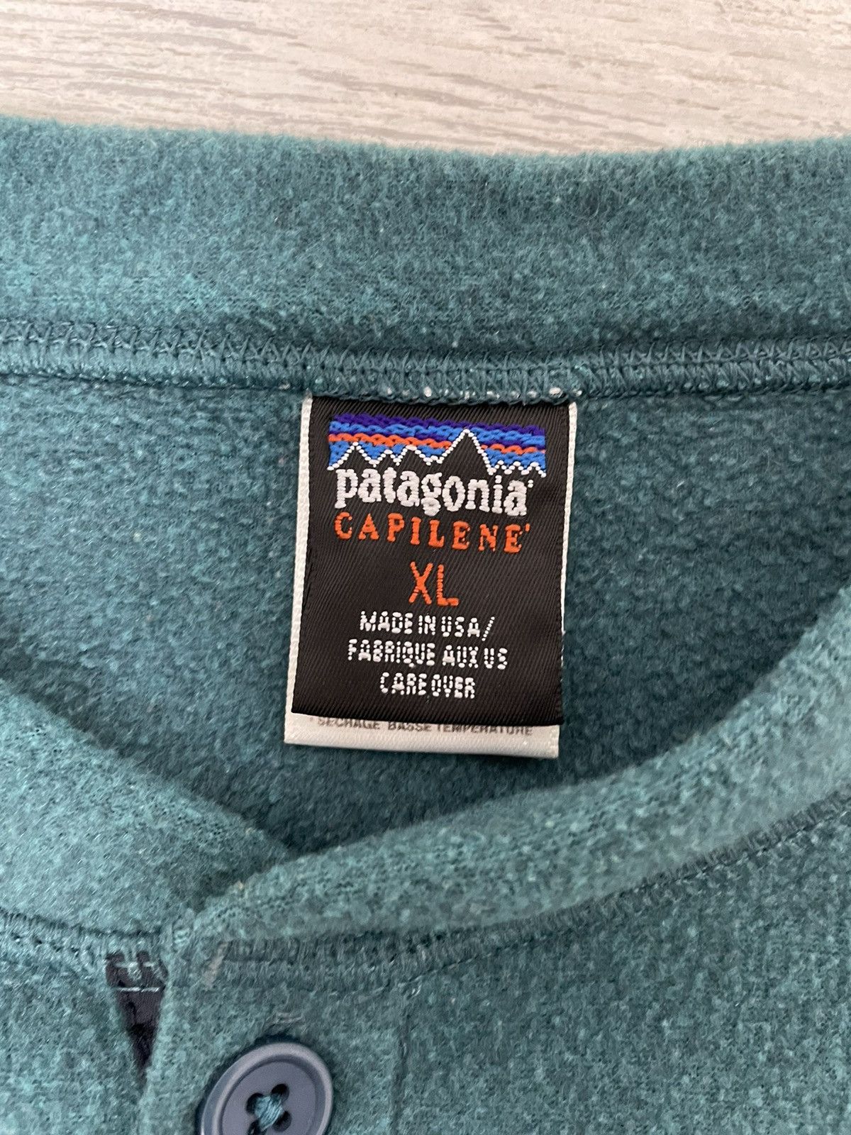 Patagonia Patagonia fleece vintage made in usa Capilene Size US XL / EU 56 / 4 - 7 Thumbnail