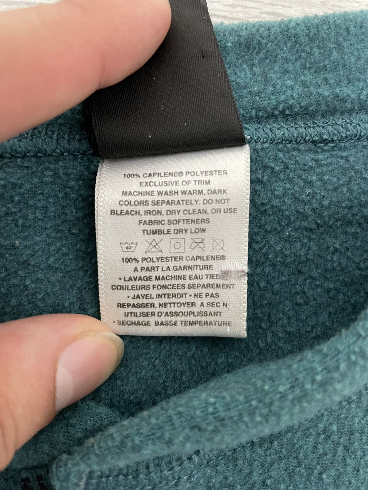 Patagonia Patagonia fleece vintage made in usa Capilene Size US XL / EU 56 / 4 - 15 Thumbnail