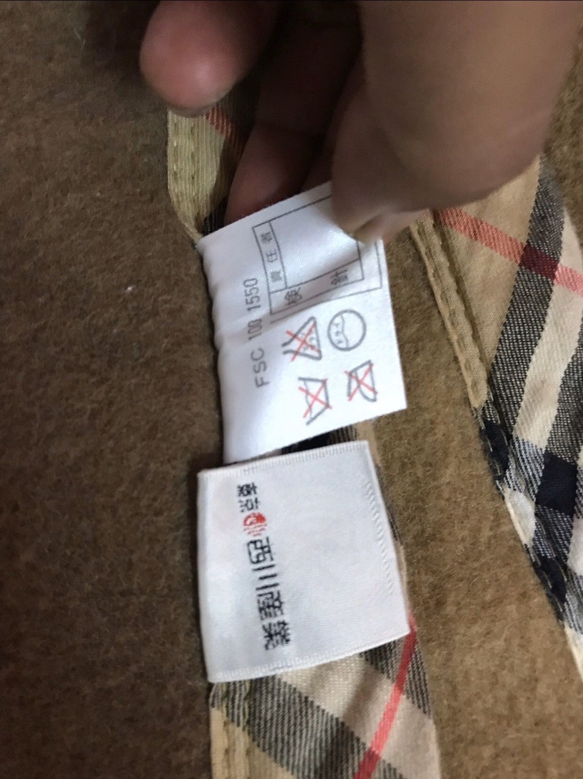 Burberry × Burberry Prorsum 🔥Vintage Burberrys Wool Queen Fitted Blanket Size ONE SIZE - 8 Thumbnail