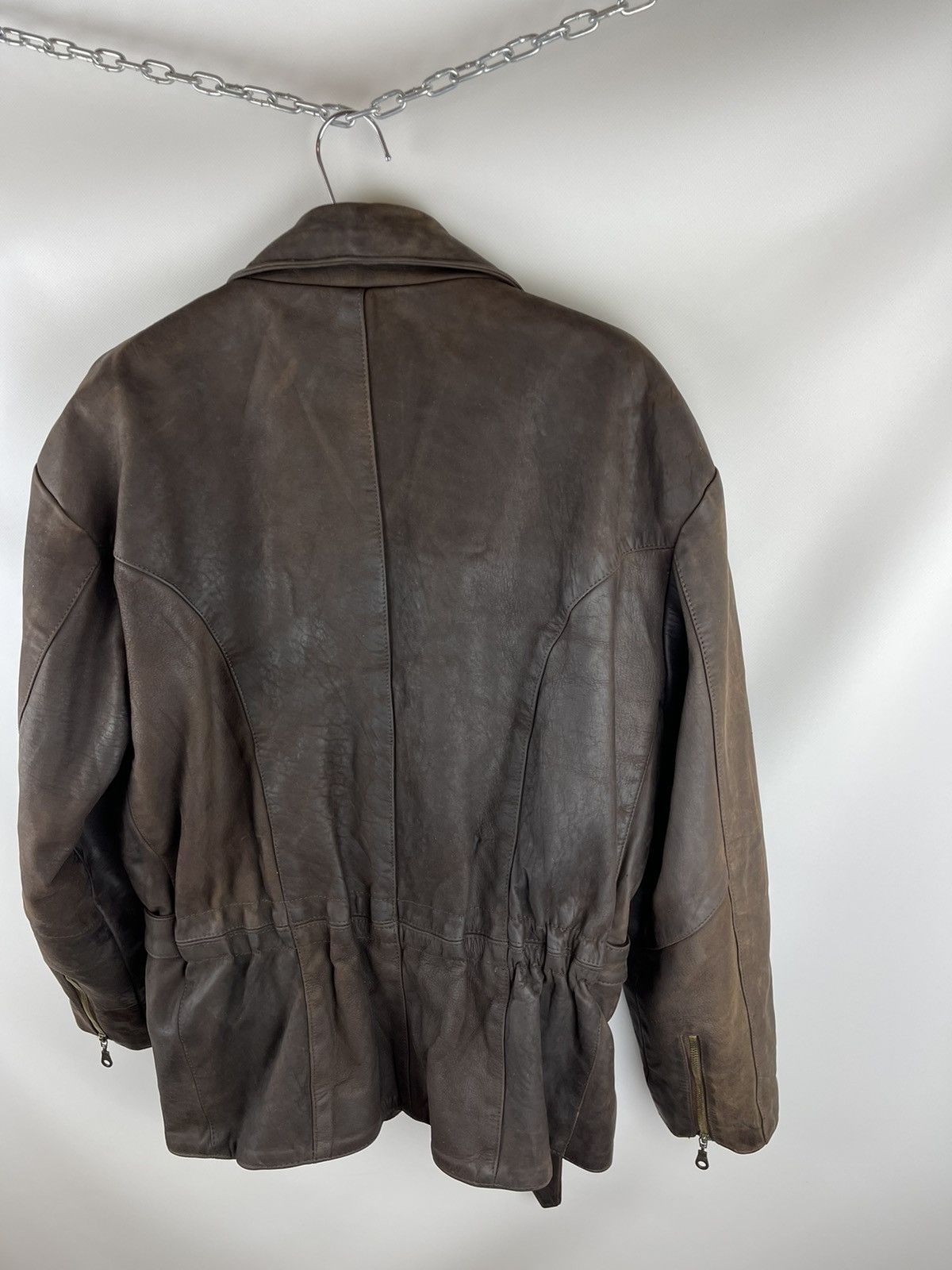 Vintage Akaso vintage 80s 90s military very rare genuine leather Size US XL / EU 56 / 4 - 17 Thumbnail
