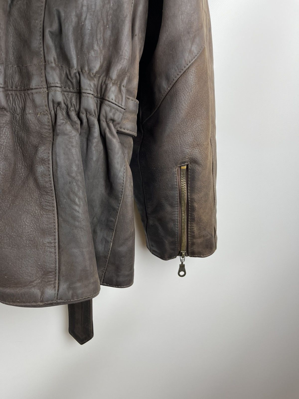 Vintage Akaso vintage 80s 90s military very rare genuine leather Size US XL / EU 56 / 4 - 16 Thumbnail