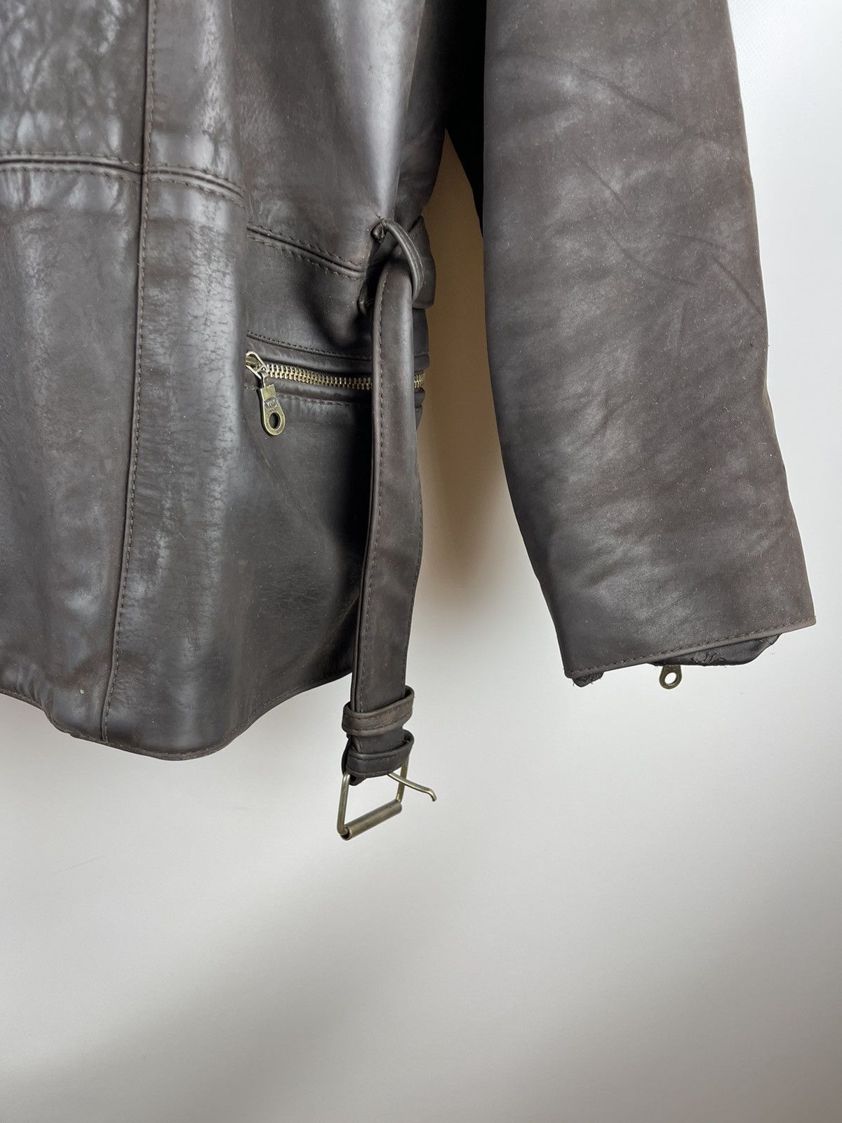 Vintage Akaso vintage 80s 90s military very rare genuine leather Size US XL / EU 56 / 4 - 13 Thumbnail