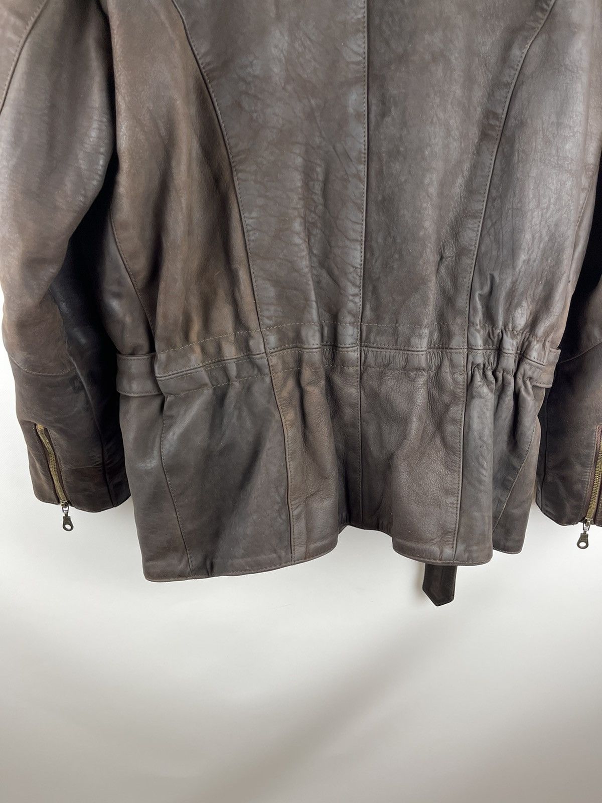 Vintage Akaso vintage 80s 90s military very rare genuine leather Size US XL / EU 56 / 4 - 18 Thumbnail