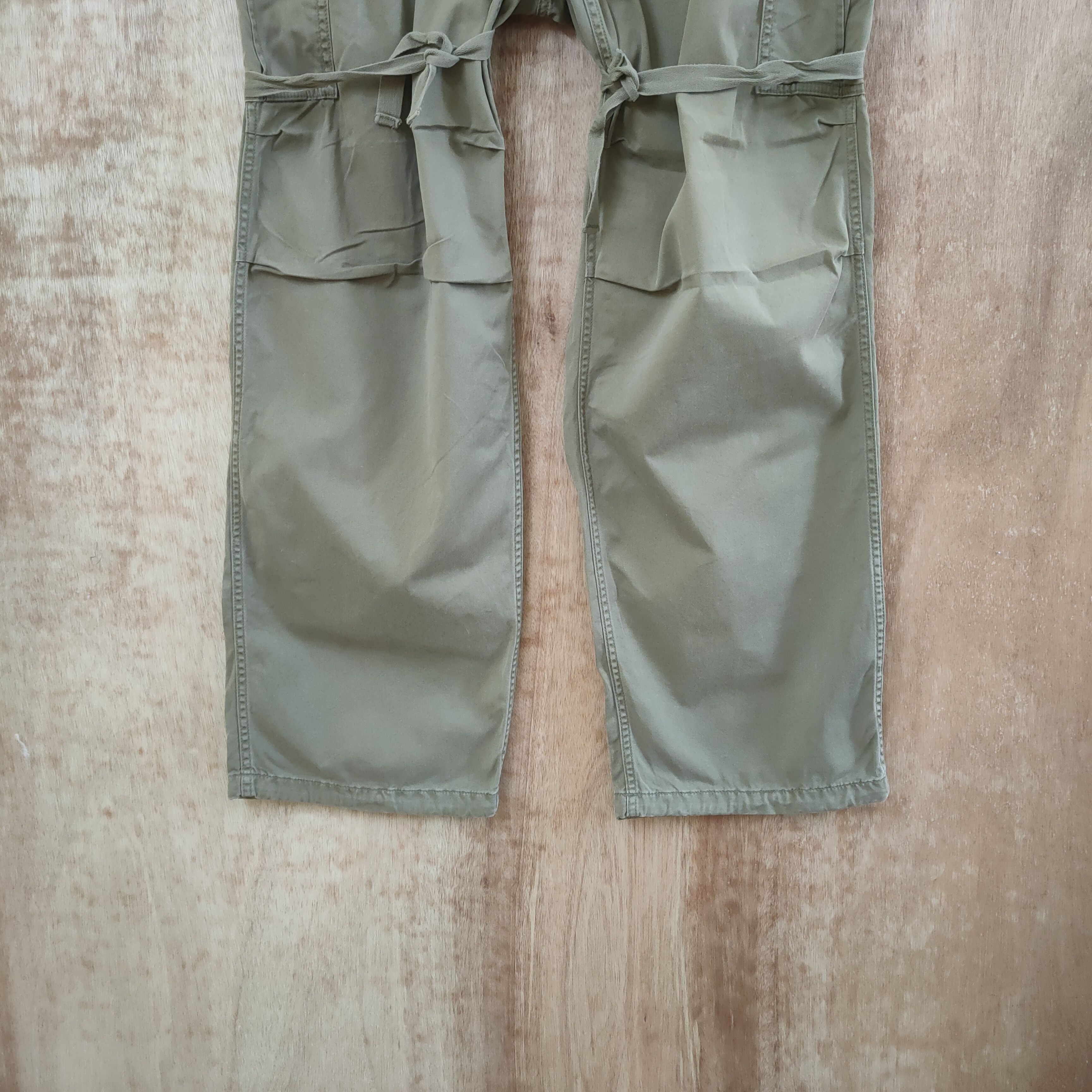 Fubu FUBU FOR US BY US VINTAGE BONDAGE BAGGY CARGO PANTS Size US 34 / EU 50 - 3 Thumbnail